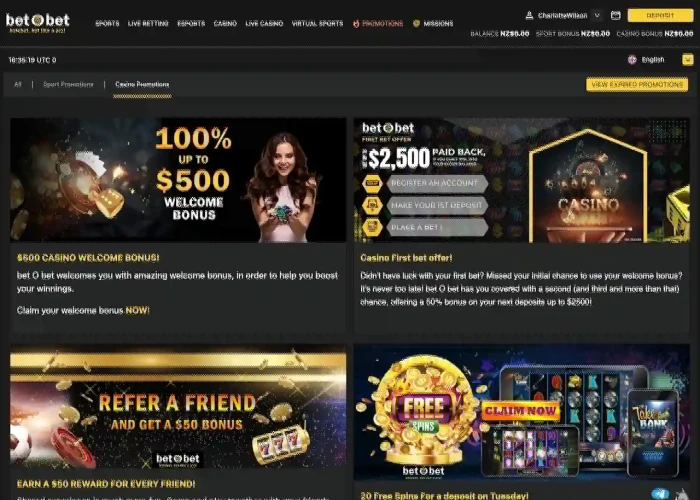 Promotions and Bonuses