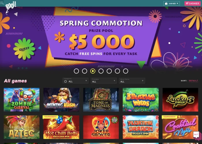 Booi’s Game Selection 