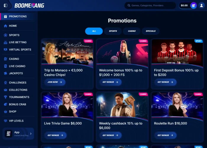 Promotion and Bonuses