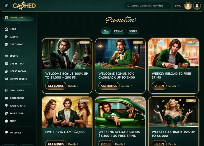 Promotions and Bonuses