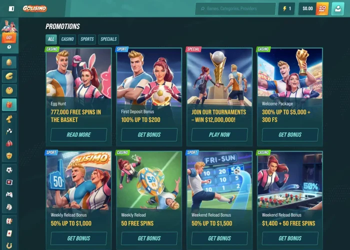 Promotions & Bonuses
