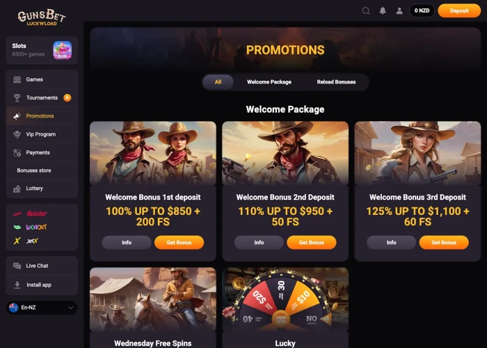 Promotions and Bonuses