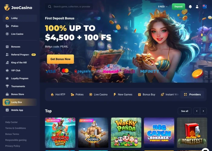 Joo Casino’s Lobby