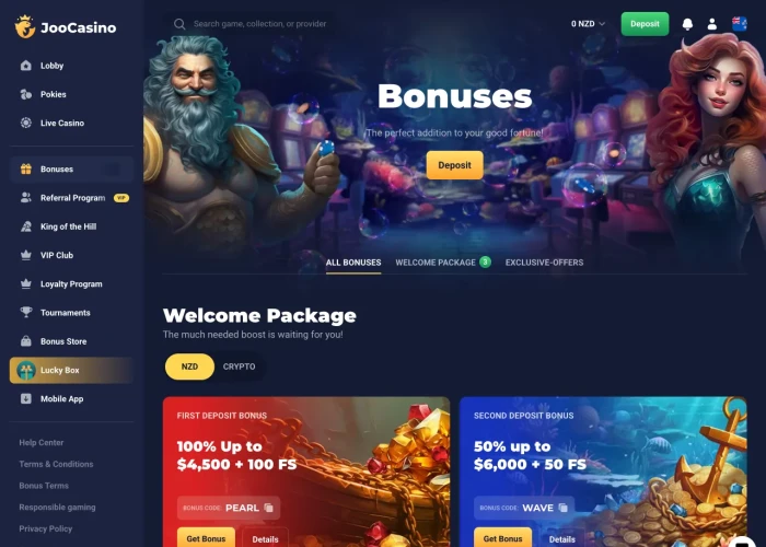 Bonuses and Promotions