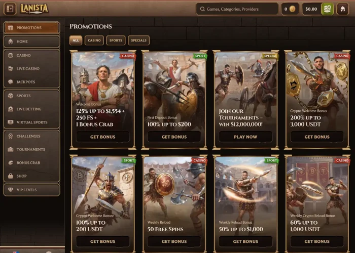 Promotions and Bonuses