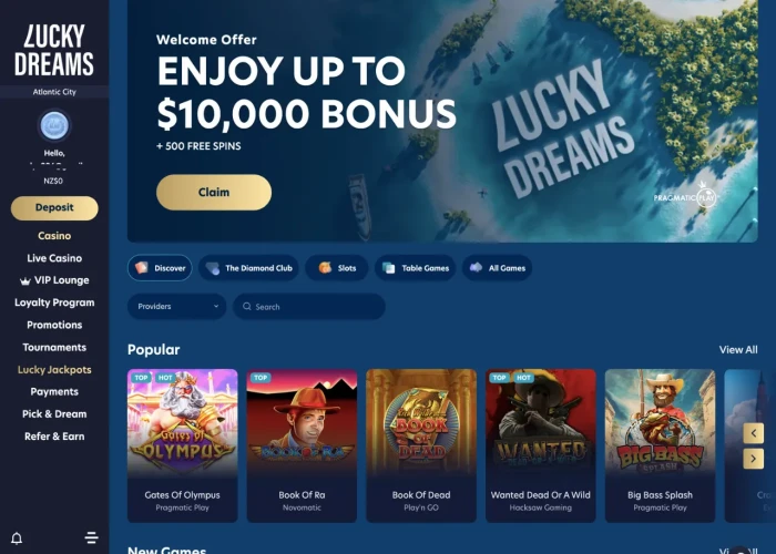 Lucky Dreams’ Lobby