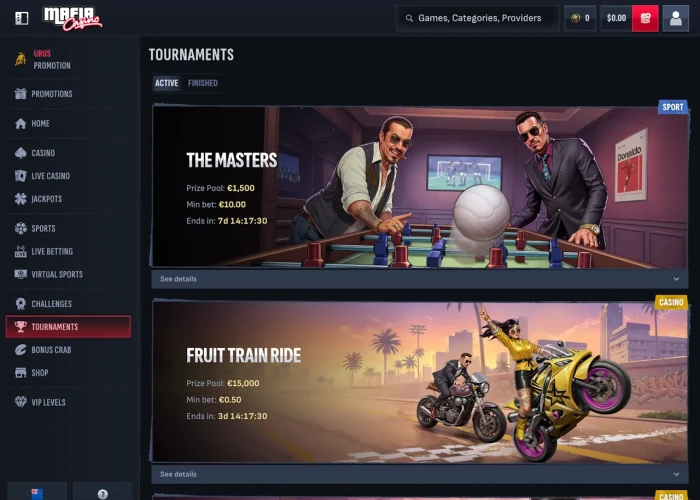 Tournaments Hub