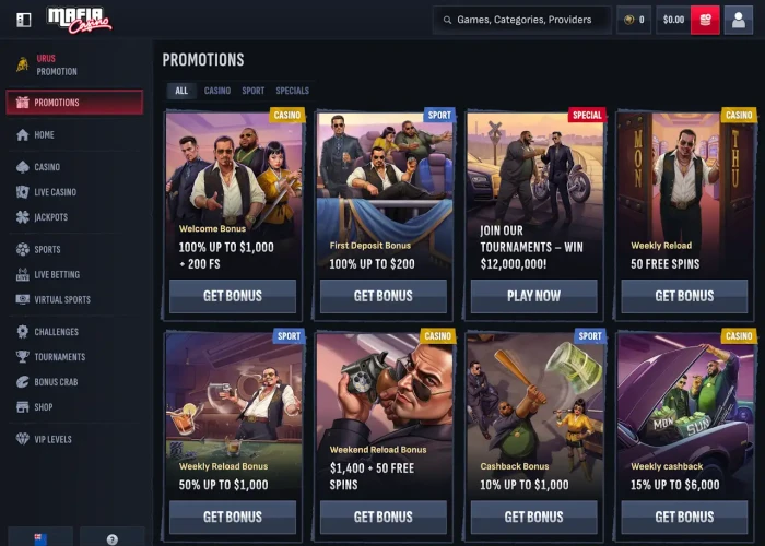 Promotions & Bonuses