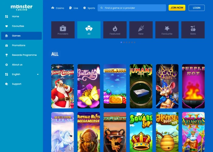 Game Selection at Monster