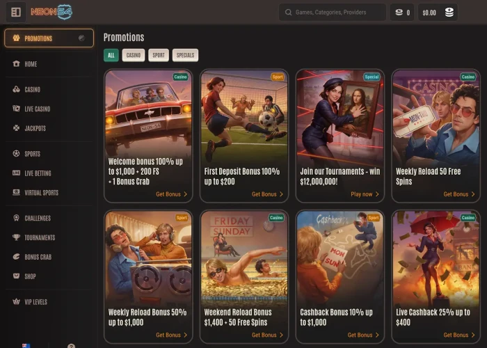 Promotions and Bonuses