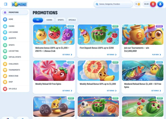 Promotions and Bonuses 