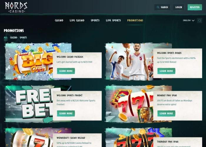 Promotions and Bonuses