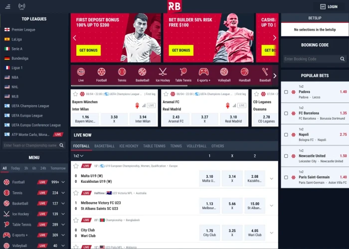 Sports Betting at Rabona Casino