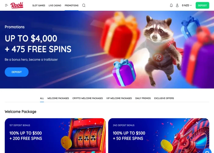 Promotions and Bonuses