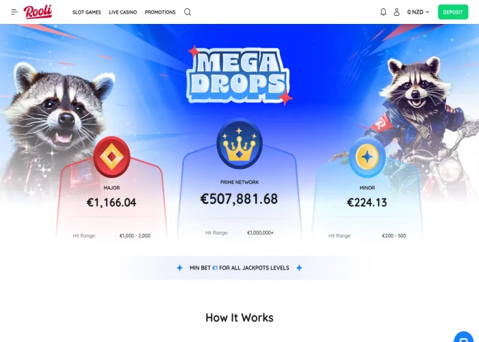 Mega Drops at Rooli 
