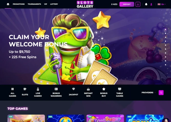 Slots Gallery’s Lobby