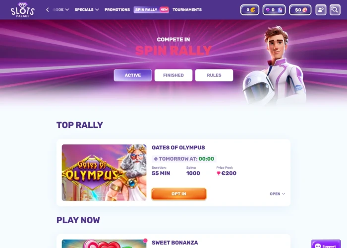 Spin Rally