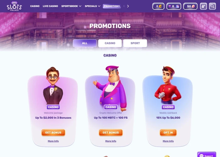 Promotions and Bonuses