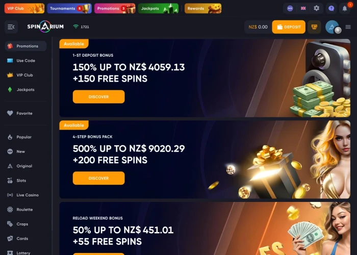 Promotions and Bonuses