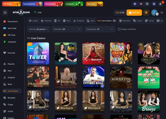 Live Dealer Games