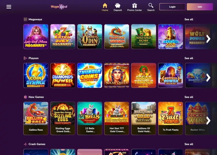 Wager Beat Casino’s Game Selection