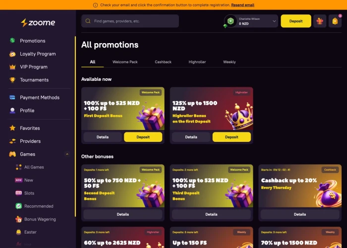 Promotions and Bonuses