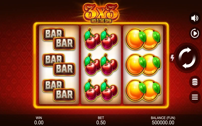 3x3: Hold The Spin Game
