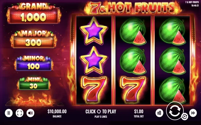 7 & Hot Fruits Game