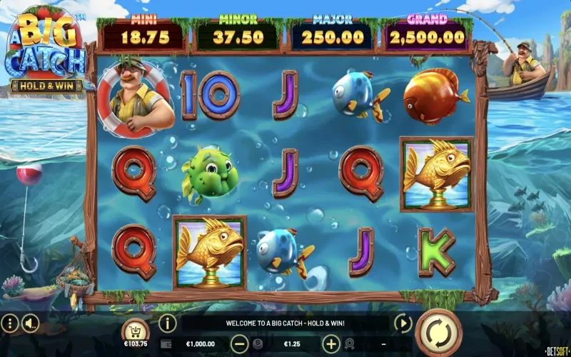 A Big Catch - Hold & Win Game