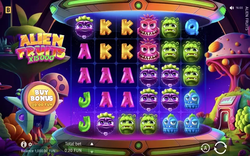 Alien Fruits Game