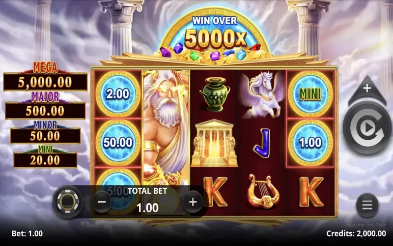 Amazing Link Zeus Game