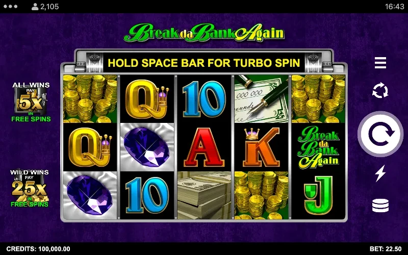Break da Bank Again Game