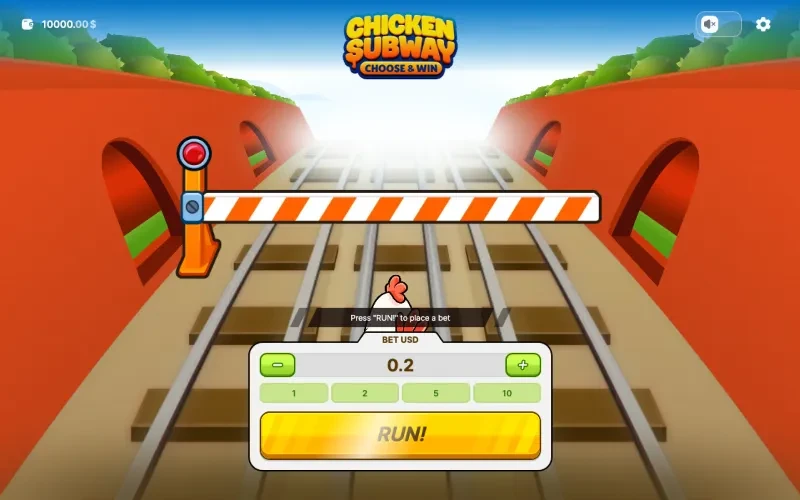 Chicken Subway Game