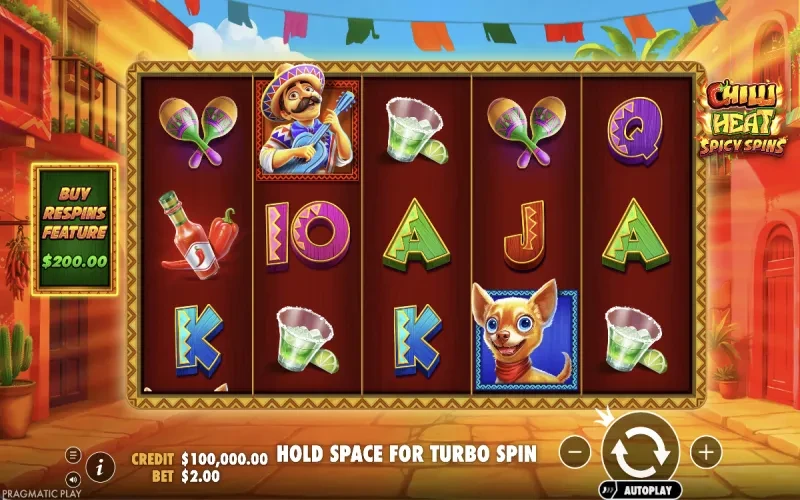 Chilli Heat Spicy Spins Game