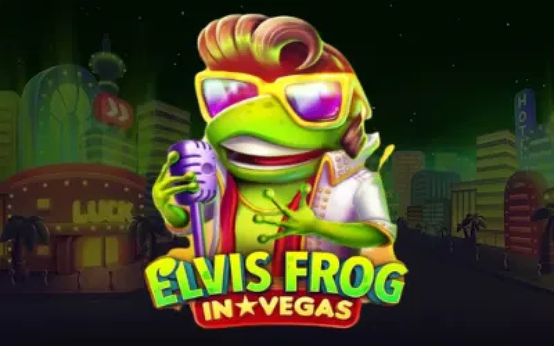 Elvis Frog in Vegas