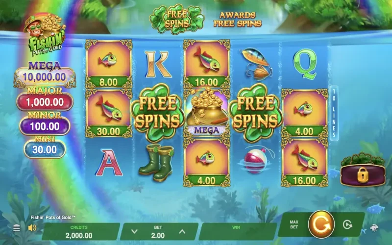 Fishin' Pots of Gold Game