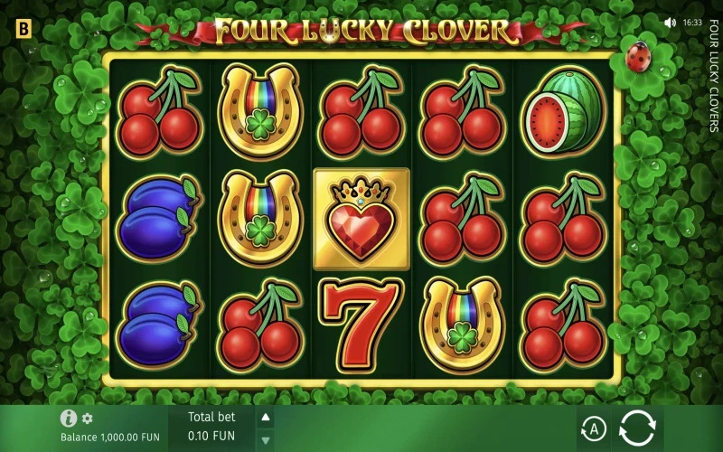 Four Lucky Clover Game