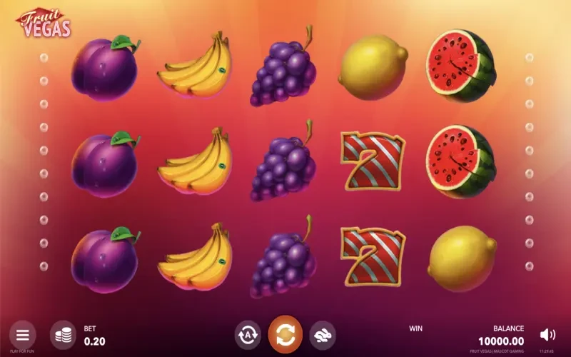 Fruit Vegas Game