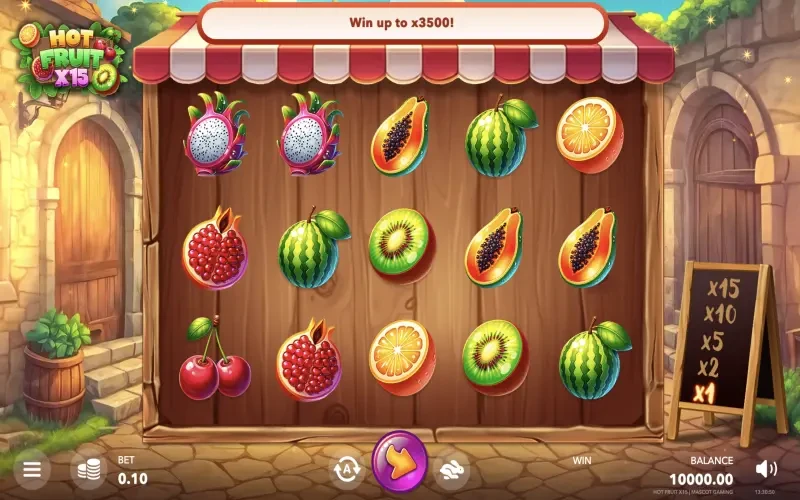 Hot Fruit x15 Game