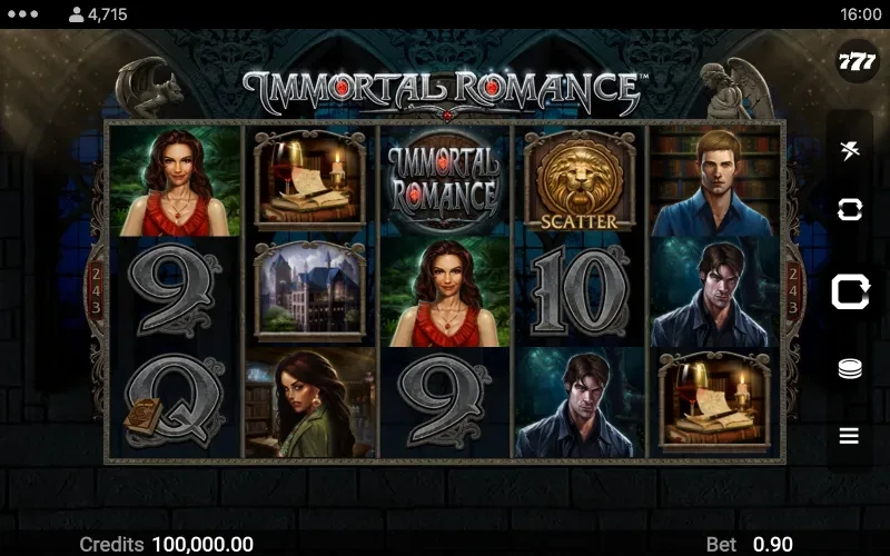 Immortal Romance Game