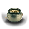 Pot with Golden Coins