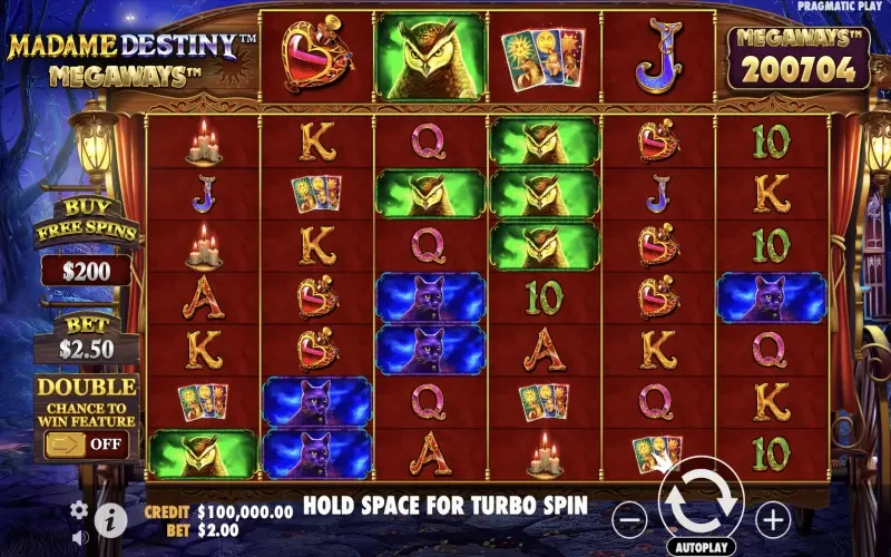 Madame Destiny Megaways Game