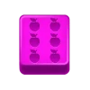 Dice with Plum
