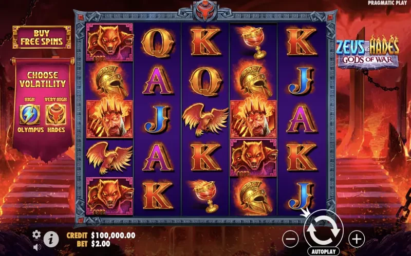 Zeus VS Hades – Gods of War Game